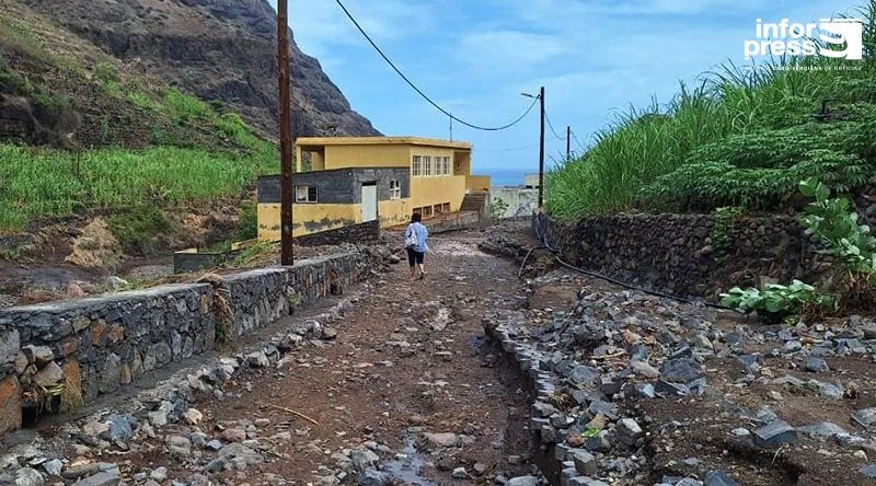 Chuvas em Sao Nicolau